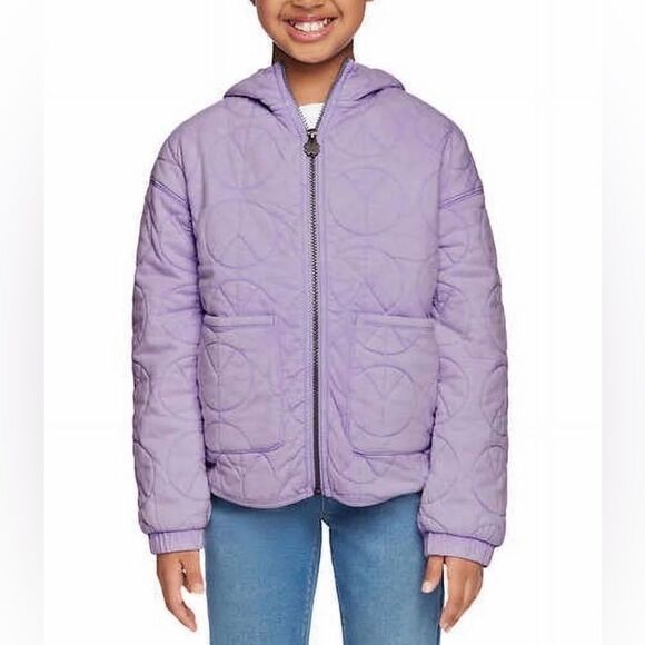 Lucky Brand Other - Lucky Brand Youth Light Weight Full Zip Hoodie (Lilac Breeze, 10/12